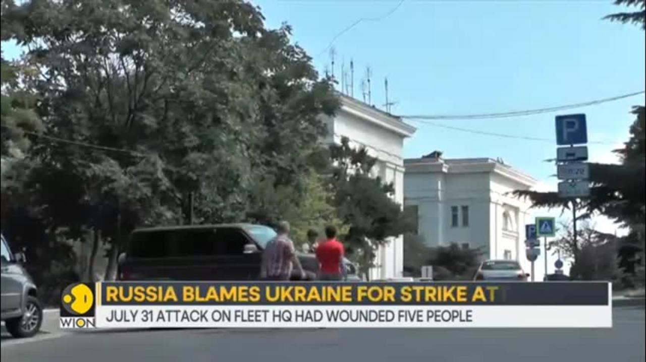 Drone shot down near Russia's black sea fleet headquarters - Latest International News - WION