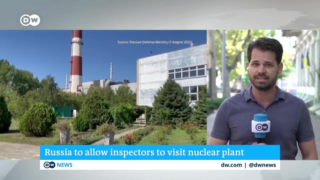 Russia to allow inspectors to visit Ukraine nuclear plant |