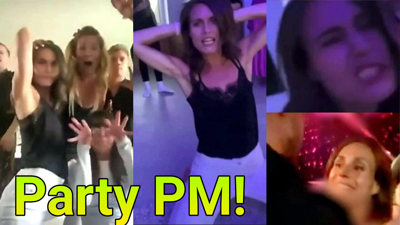 Finland Prime Minister Marin Sanna Parties Wildly 🥂  Leaked Viral Video😜