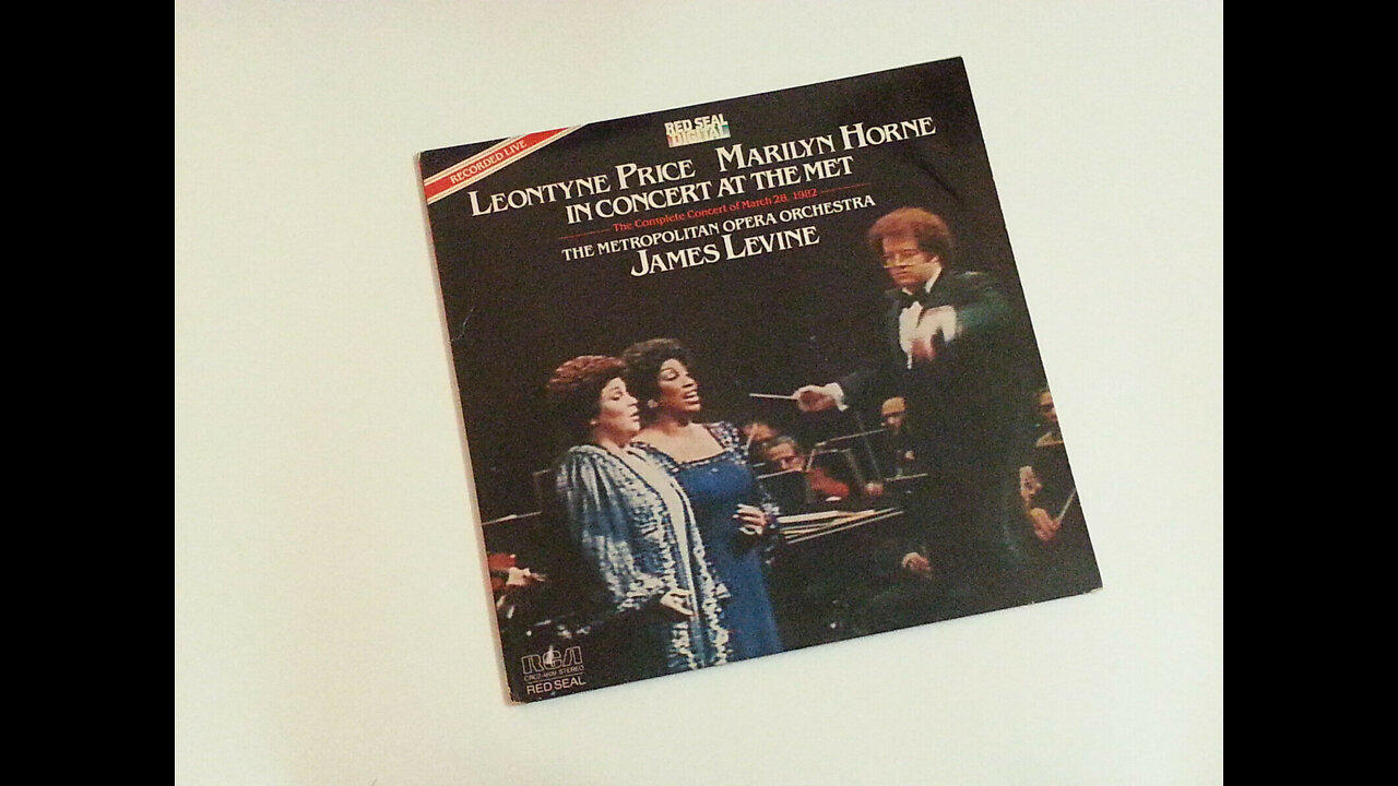 Leontyne Price Marilyn Horne James Levine In Concert At The Met