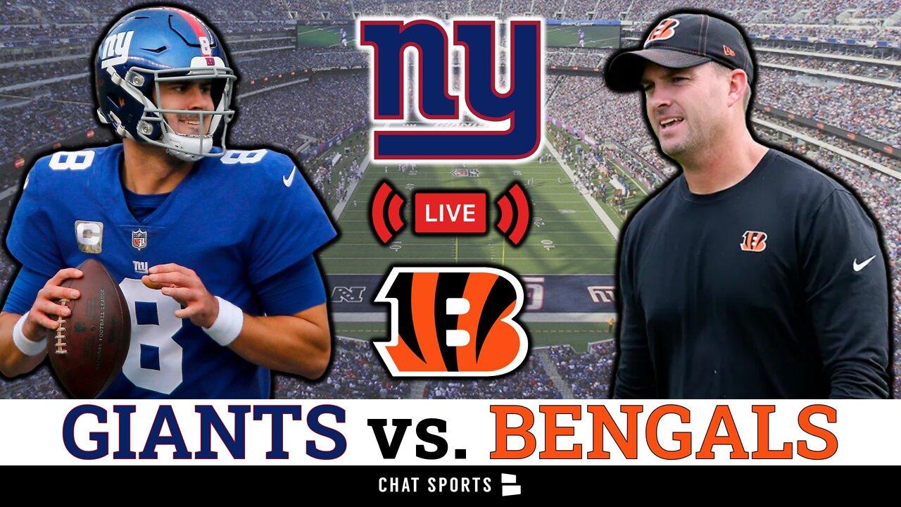 NY Giants vs. Bengals LIVE Streaming Scoreboard, Play-By-Play, Highlights, Stats | Preseason Week 2