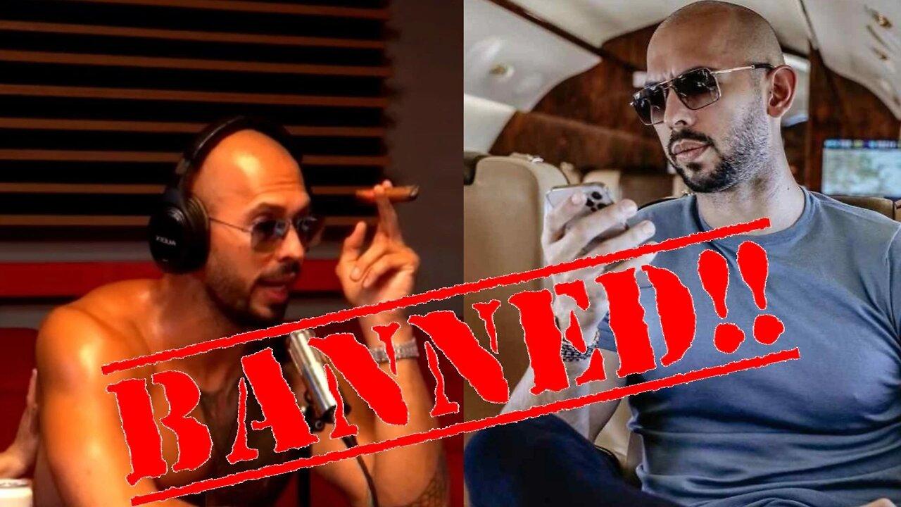 Andrew Tate BANNED?!