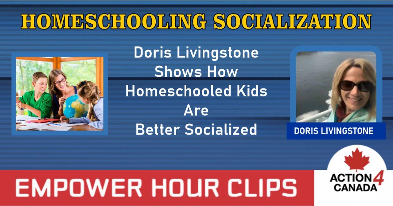 Doris Livingstone: Homeschooled Kids Are Better Socialized
