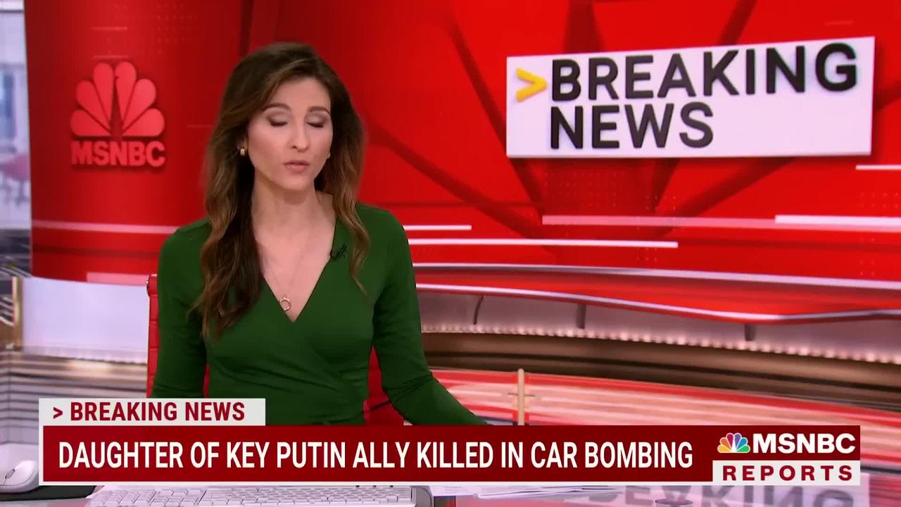 Russian Authorities Investigate Daughter Of Key Putin Ally Killed In Car Bombin
