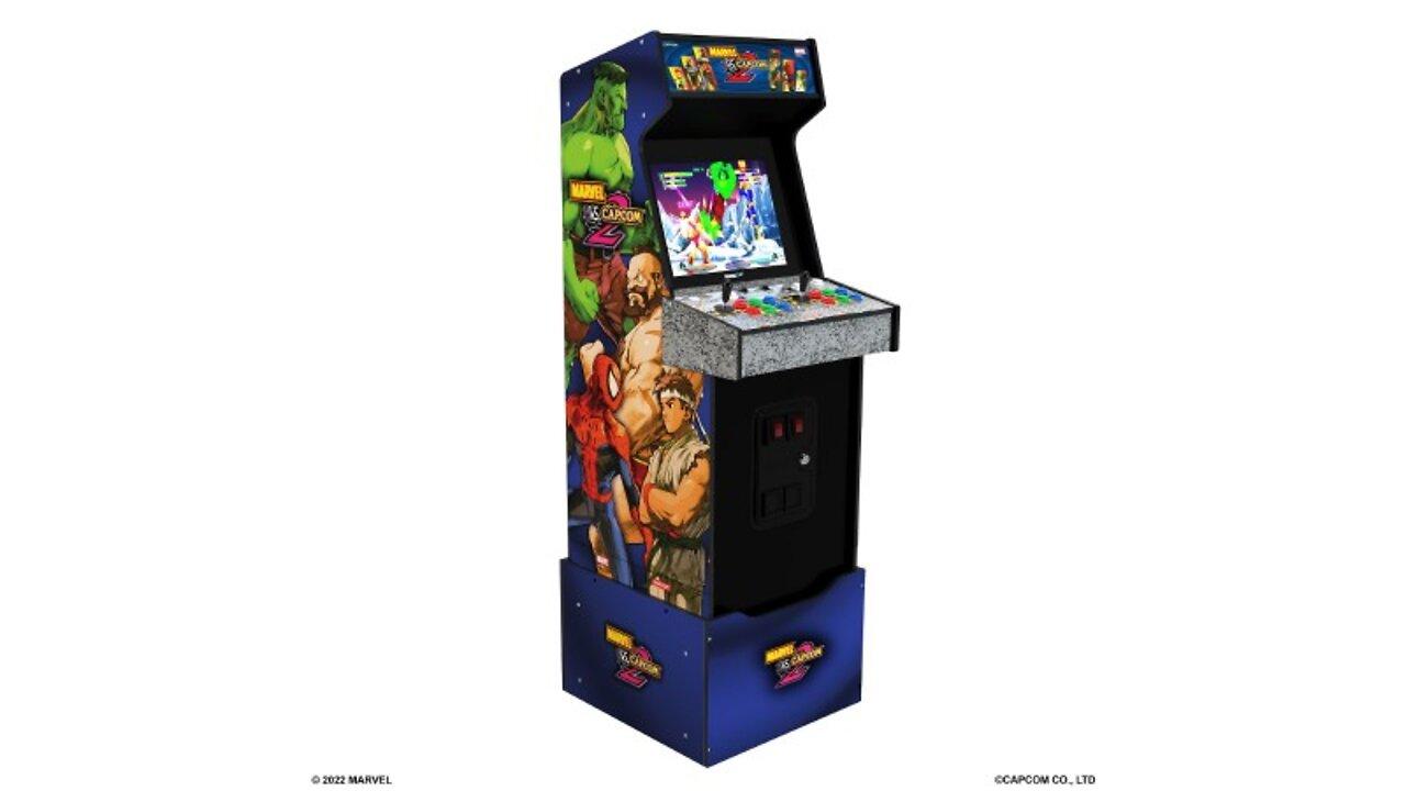 RapperJJJ LDG Clip: Arcade1Up Announces Marvel Vs. Capcom 2 Cabinet With Eight Games, Wi-Fi Play