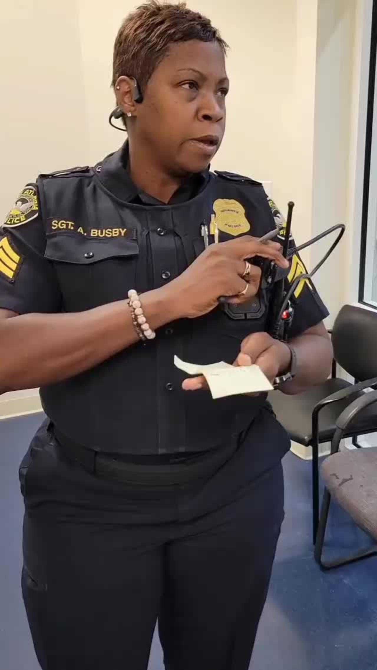 Midtown Atlanta Shooter Raissa Kengne Video With Police