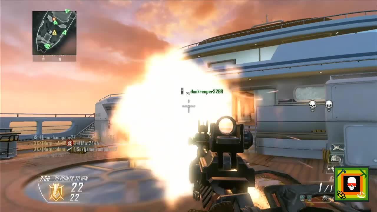 Call Of Duty Black Ops 2 Gameplay: 20-16 with the KSG & RPG