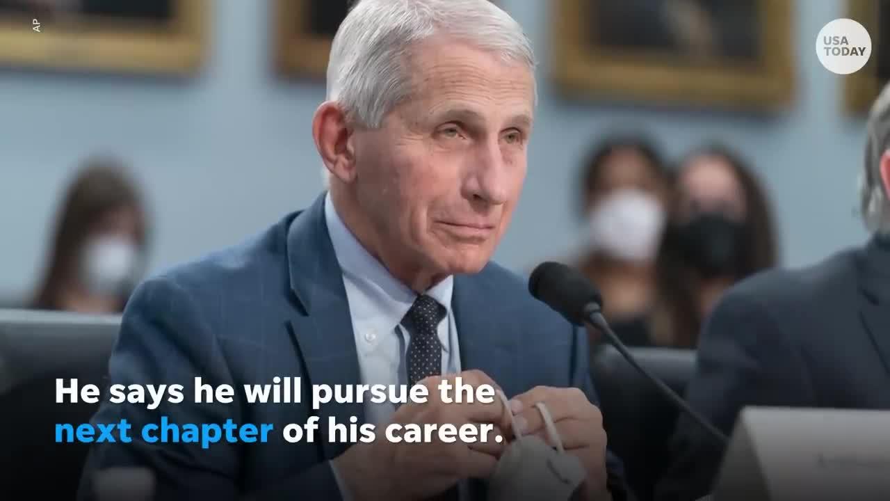 Dr. Anthony Fauci to step down | USA TODAY