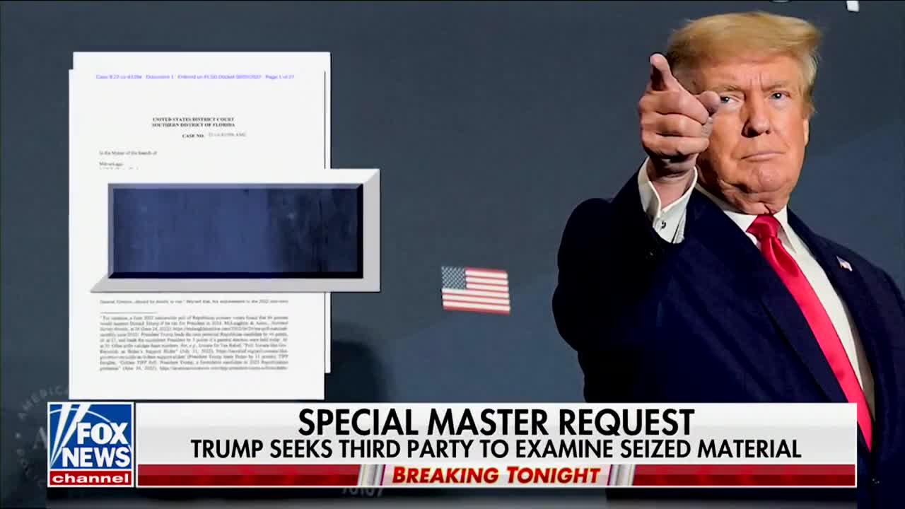 Trump Files Motion Requesting ‘Special Master’ to Review Docs Seized in FBI Mar-A-Lago Raid