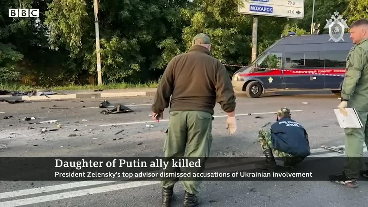 info Daughter of  putin  killed in Moscow blast BBC  BBC NEWS RUSSIA