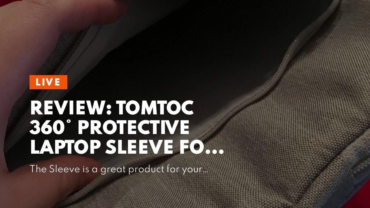 Review: tomtoc 360° Protective Laptop Sleeve for 16 Inch MacBook Pro M1 ProMax A2485 A2141 202...