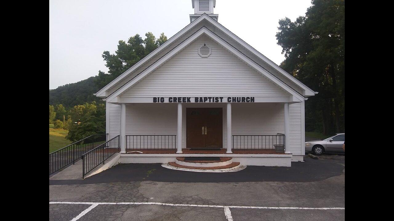 Big Creek Baptist Church Sunday School8-21-24