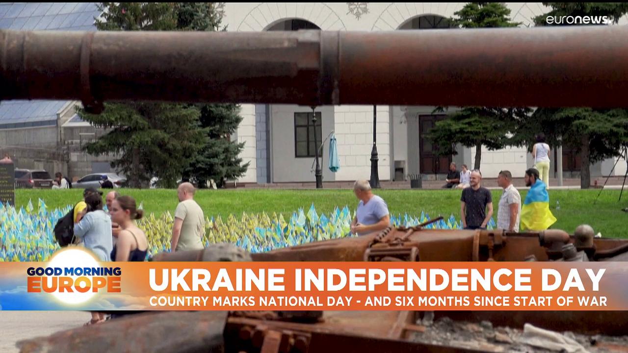 Ukraine war: Unease as country marks independence day six months since Russian invasion