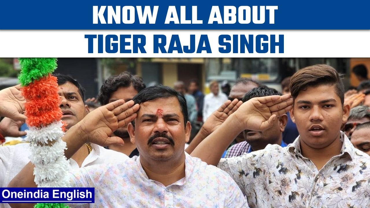 Prophet Row: Know all about Tiger Raja Singh, the controversial BJP leader | Oneindia News *News
