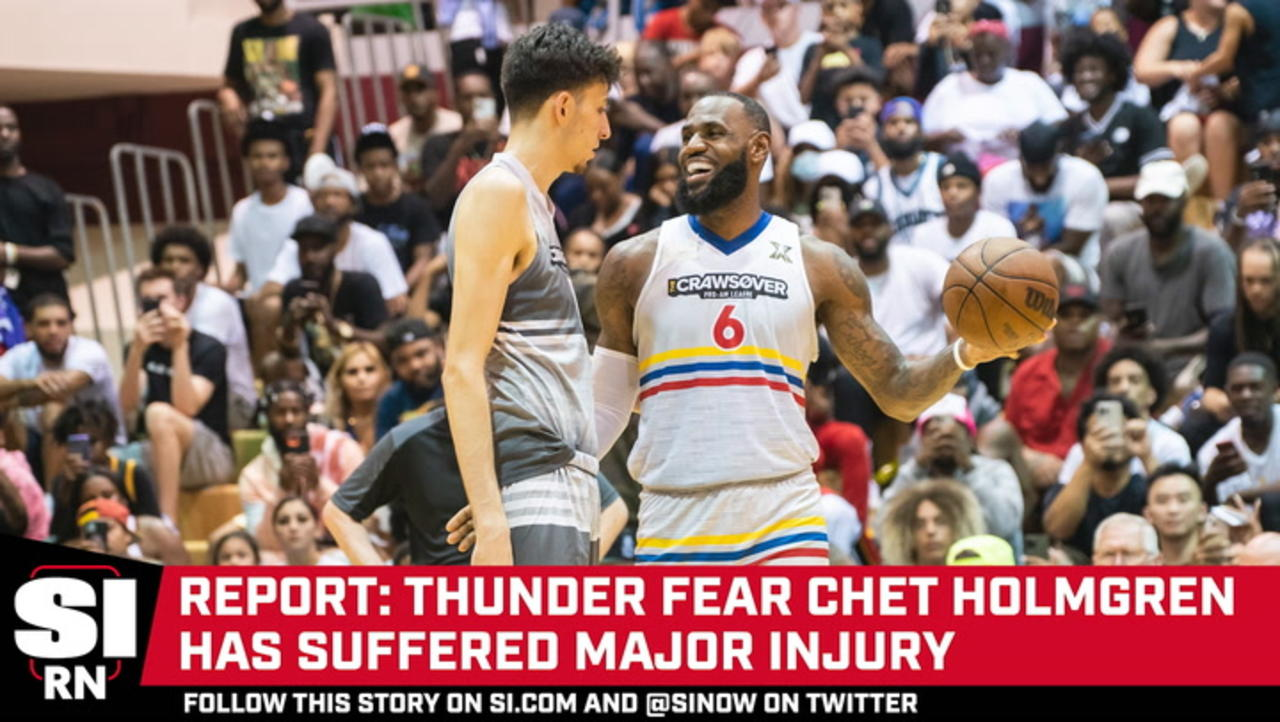 Thunder Fear Chet Holmgren Sustained Serious Foot Injury