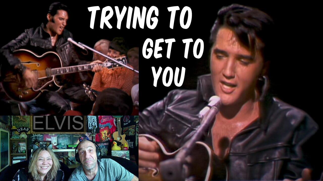 Couple Reaction Elvis Presley - Trying To Get To You ('68 Comeback Special) | Angie & Rollen Green