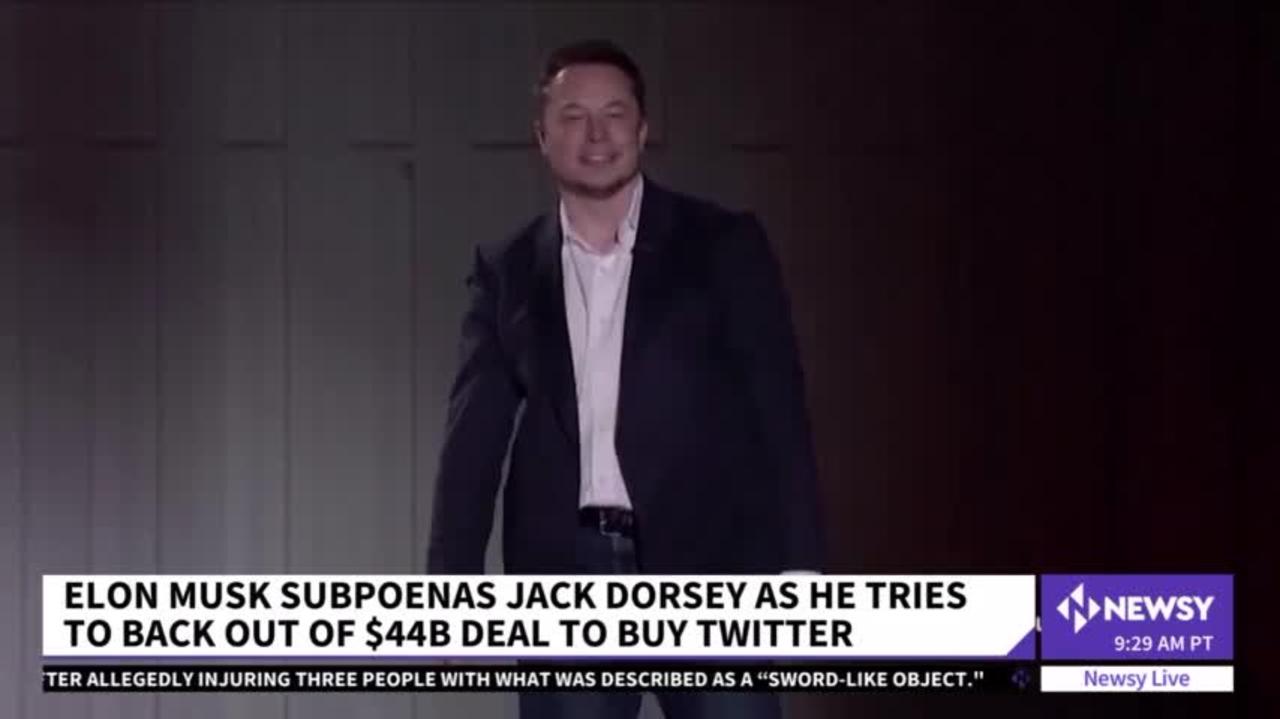 Musk Subpoenas Former Twitter CEO And Friend Jack Dorsey