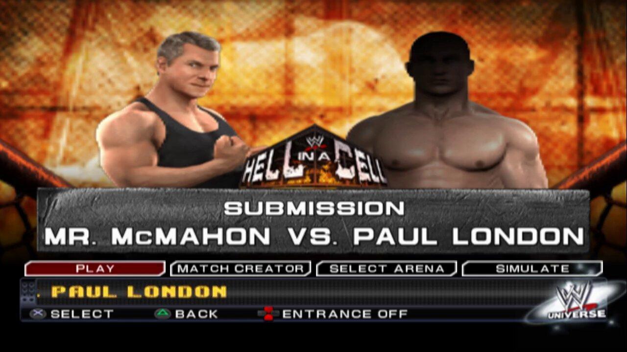 WWE SmackDown vs. Raw 2011 Mr. McMahon vs Paul London