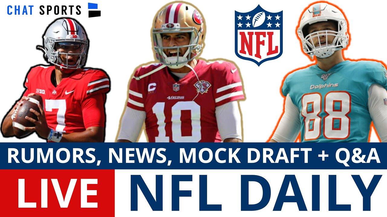 NFL Daily LIVE: NFL Trade Rumors, 2023 Mock Draft & Trade Candidates