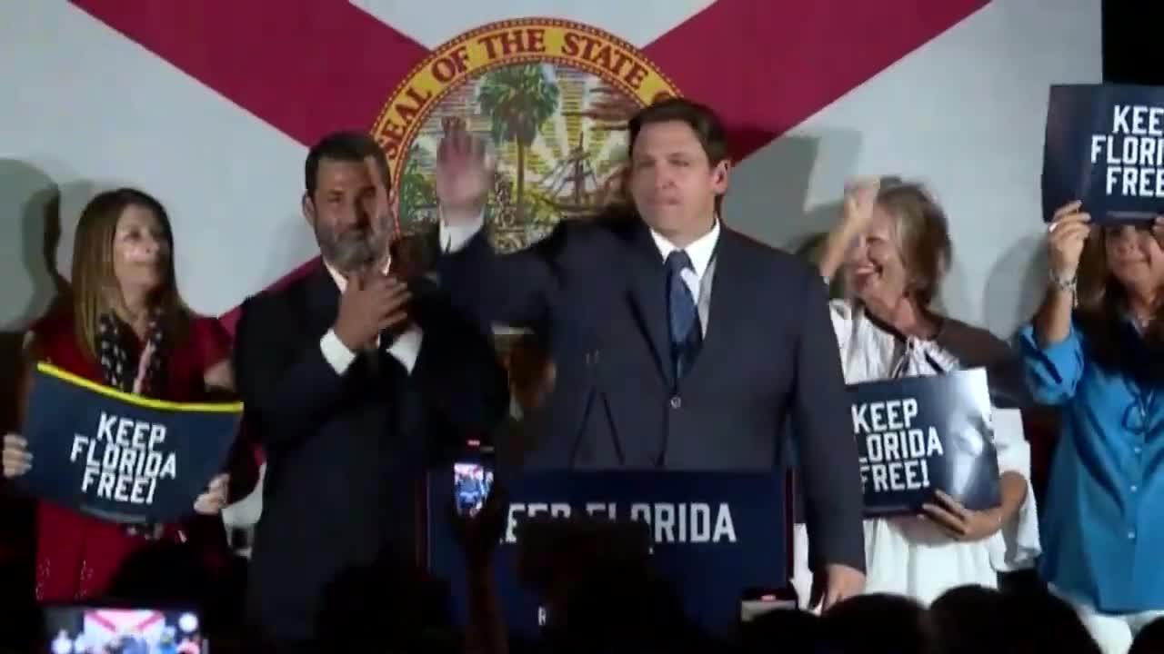 Florida Gov. Ron DeSantis rallies for votes in Hiealeah Rally August 23 2022