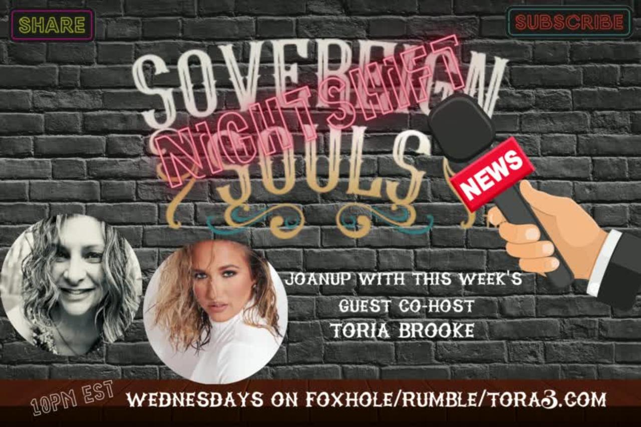 #NIGHTSHIFT NEWS JoanUp w/ Guest Co-Host Toria Brooke