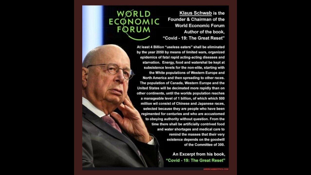 Bill Gates,  Klaus Schwab •In their own words• World Economic Forum •dystopian future•