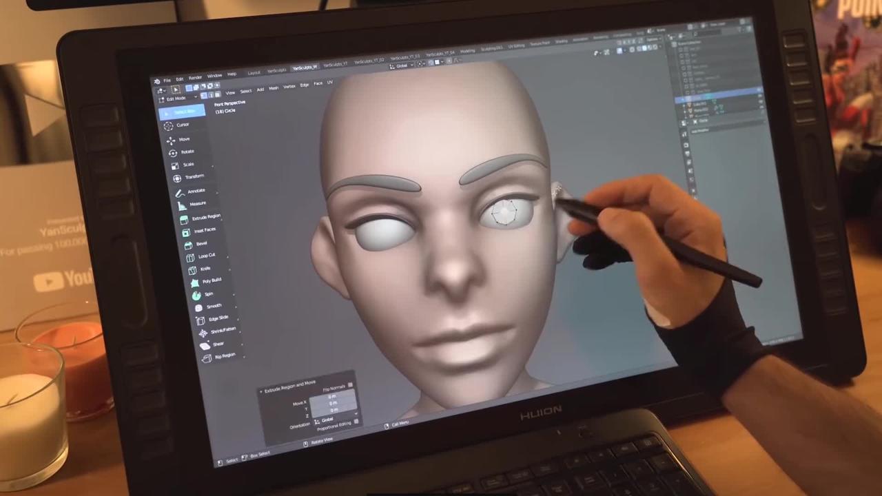 is zbrush sculpting more optimized than blender