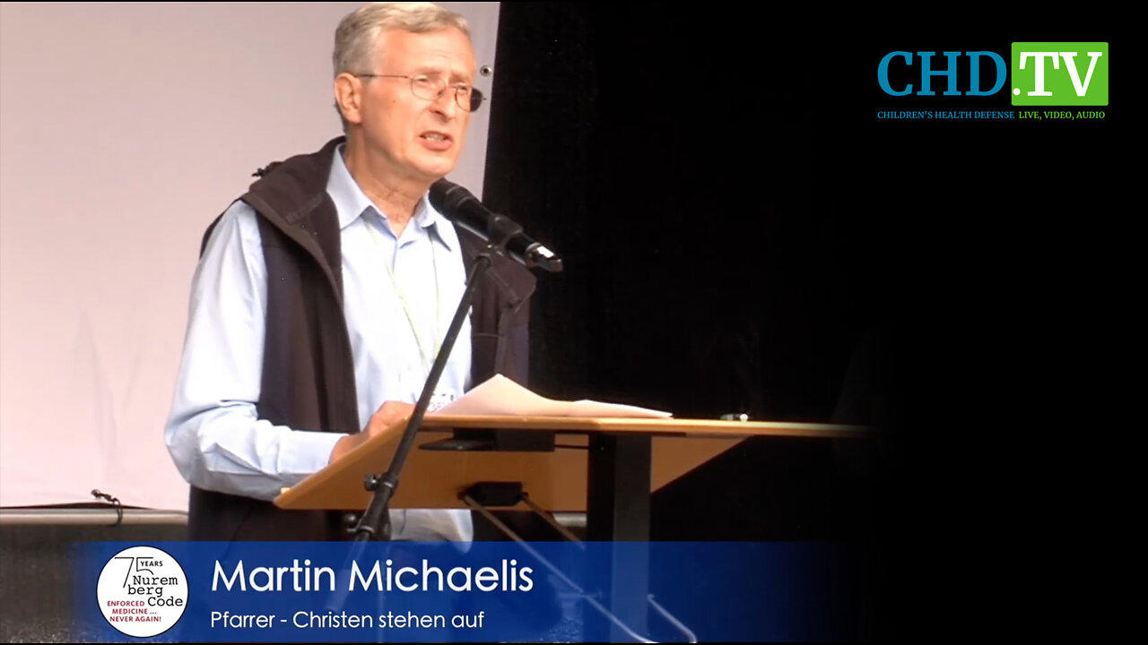 Pastor Martin Michaelis Speech at Nuremberg 75