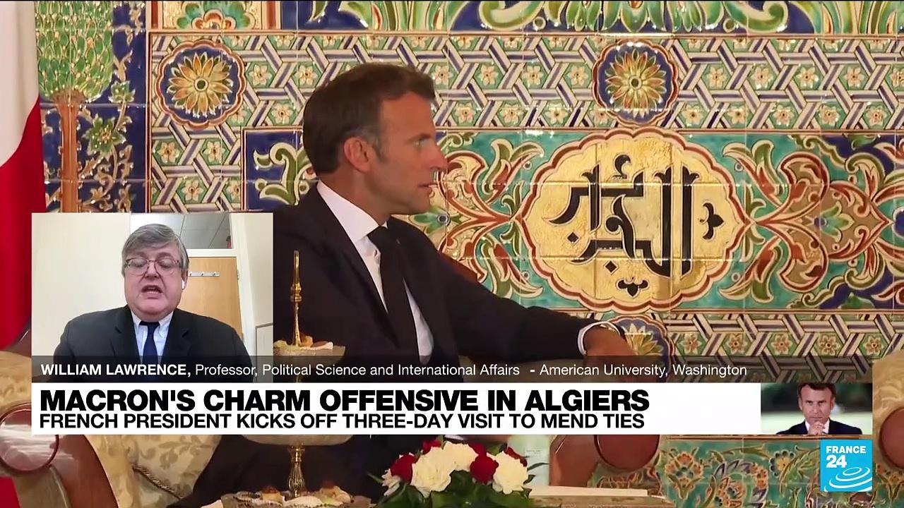 Macron trying to seize on year-long 'warming' between Algeria and France