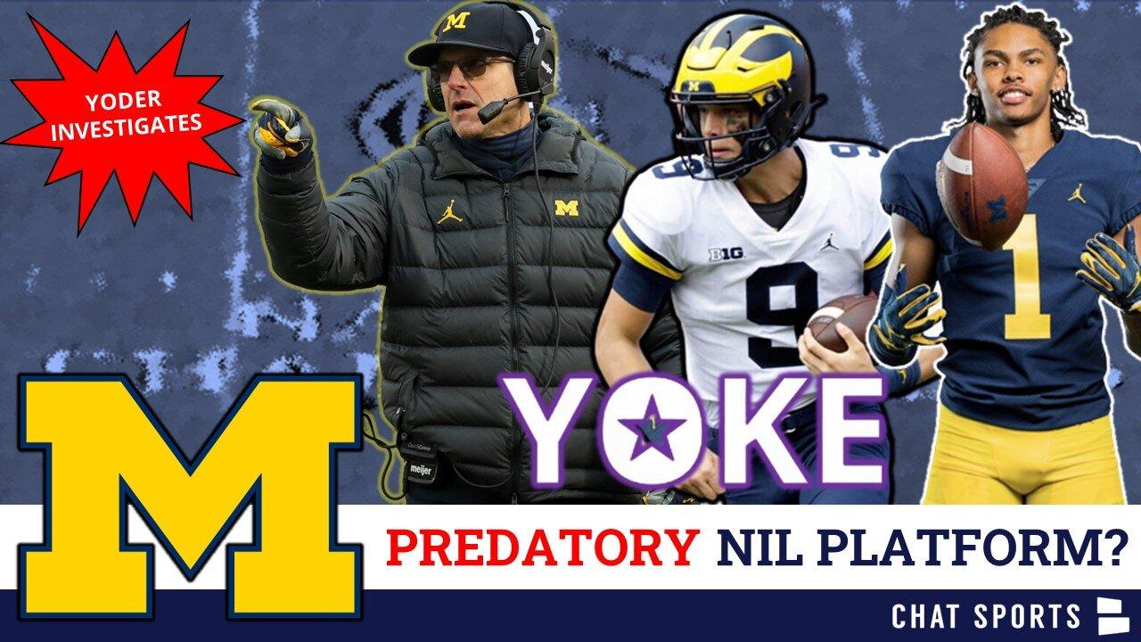 TROUBLING Details On Yoke NIL - The Platform Running Ann Arbor NIL Club | Michigan Football Rumors