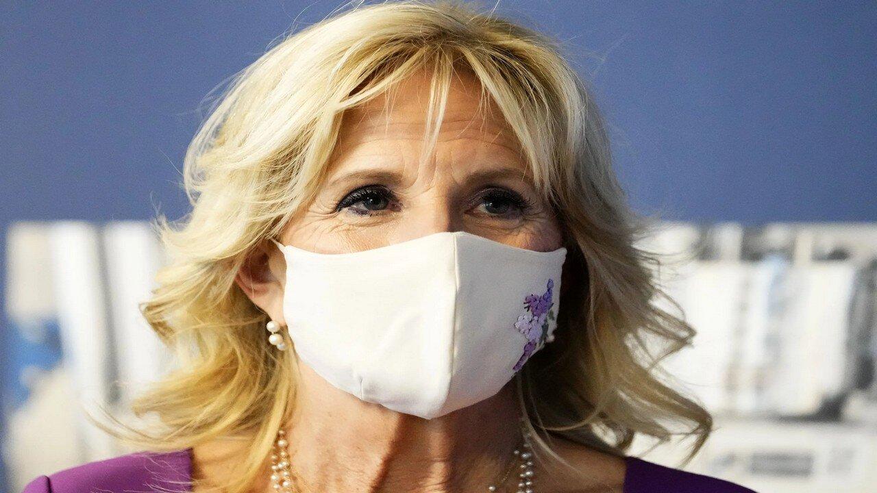 Dr Jill Biden gets the coof -second time around!
