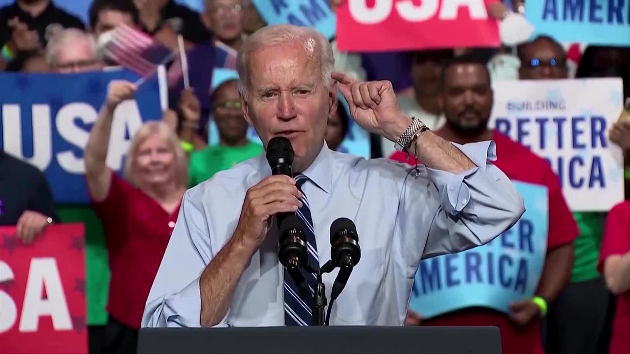Biden calls on 'mainstream' GOP to reject 'MAGA'