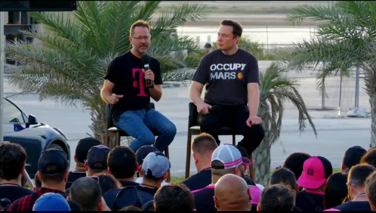SpaceX + T-Mobile Update