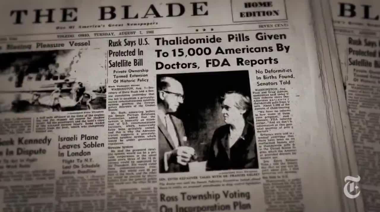 The Shadow of the Thalidomide Tragedy - Retro Report - The New YorkTimes - Extract