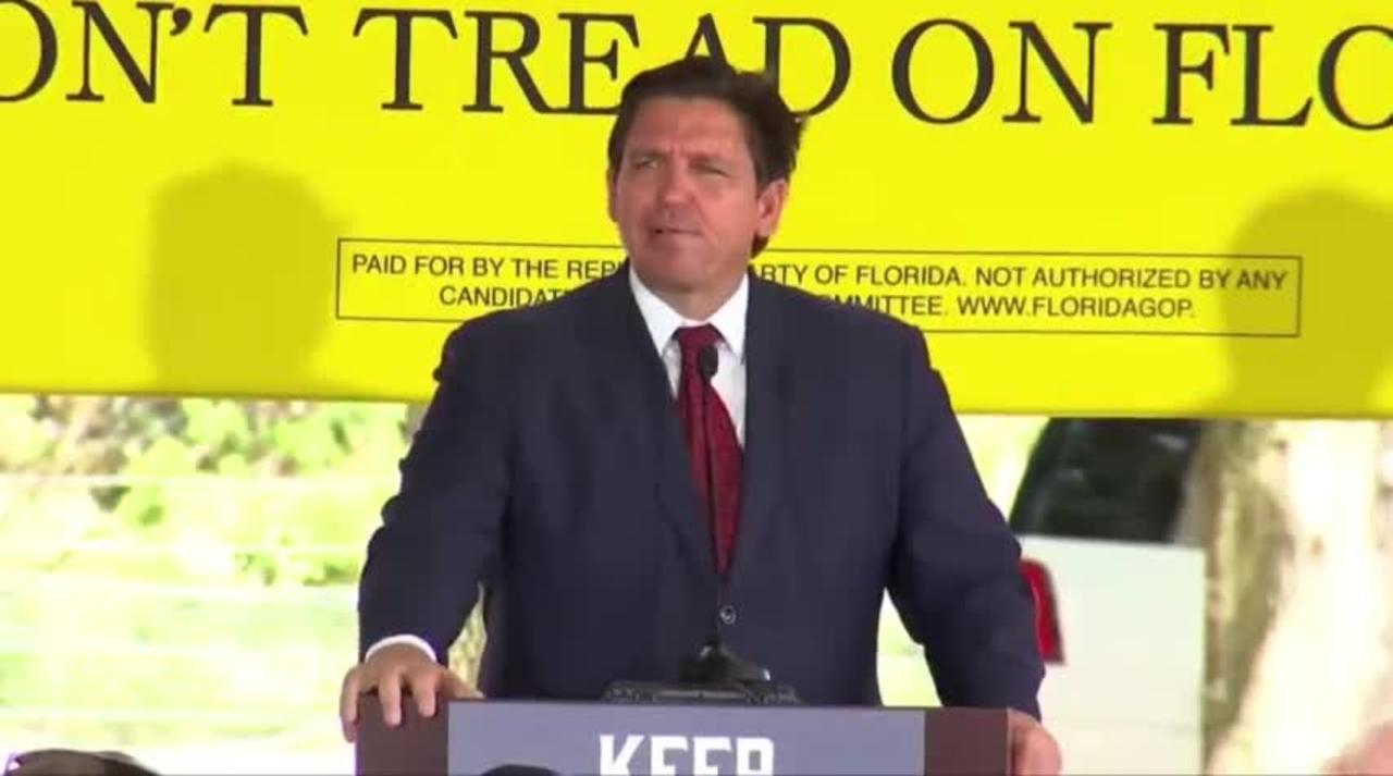 WATCH: Ron DeSantis Coins New Nickname for Fauci 😂😂😂