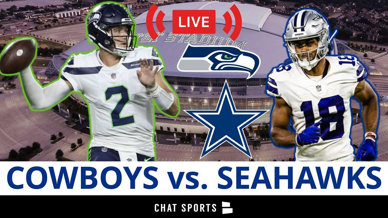 Cowboys vs. Seahawks Live Streaming Scoreboard, Play-By-Play, Highlights & Stats