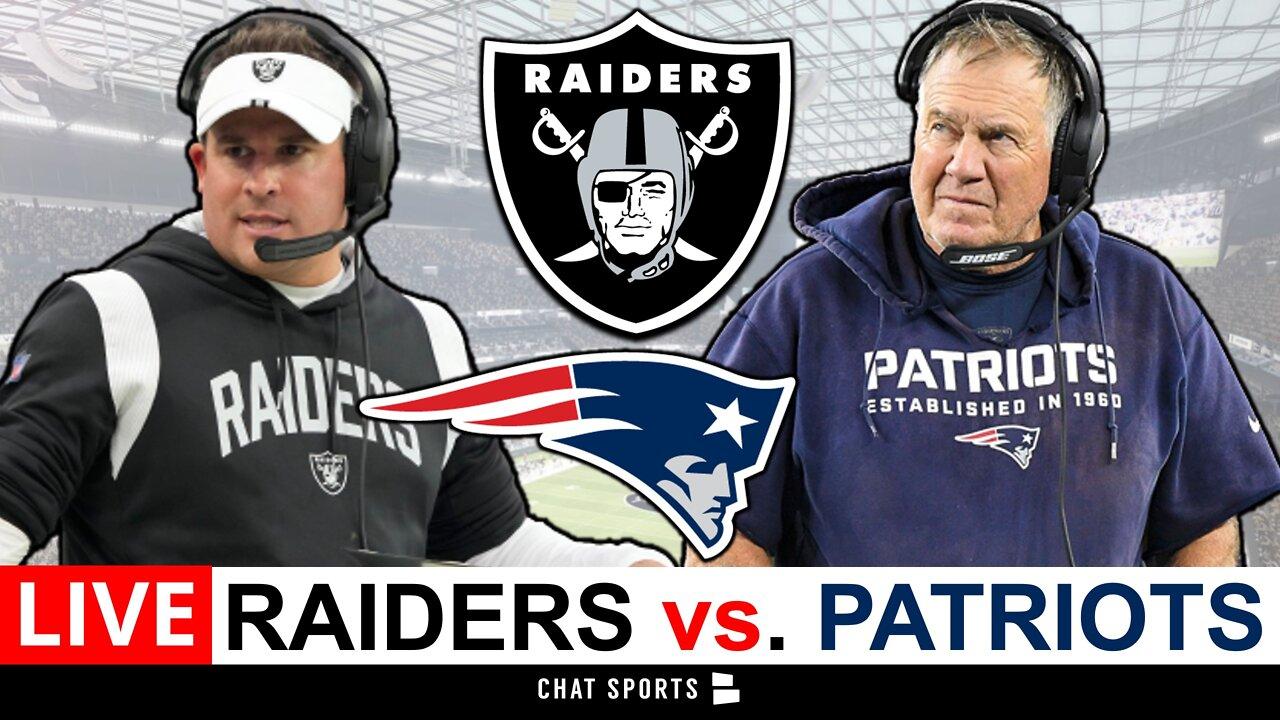 LIVE: Raiders vs. Patriots