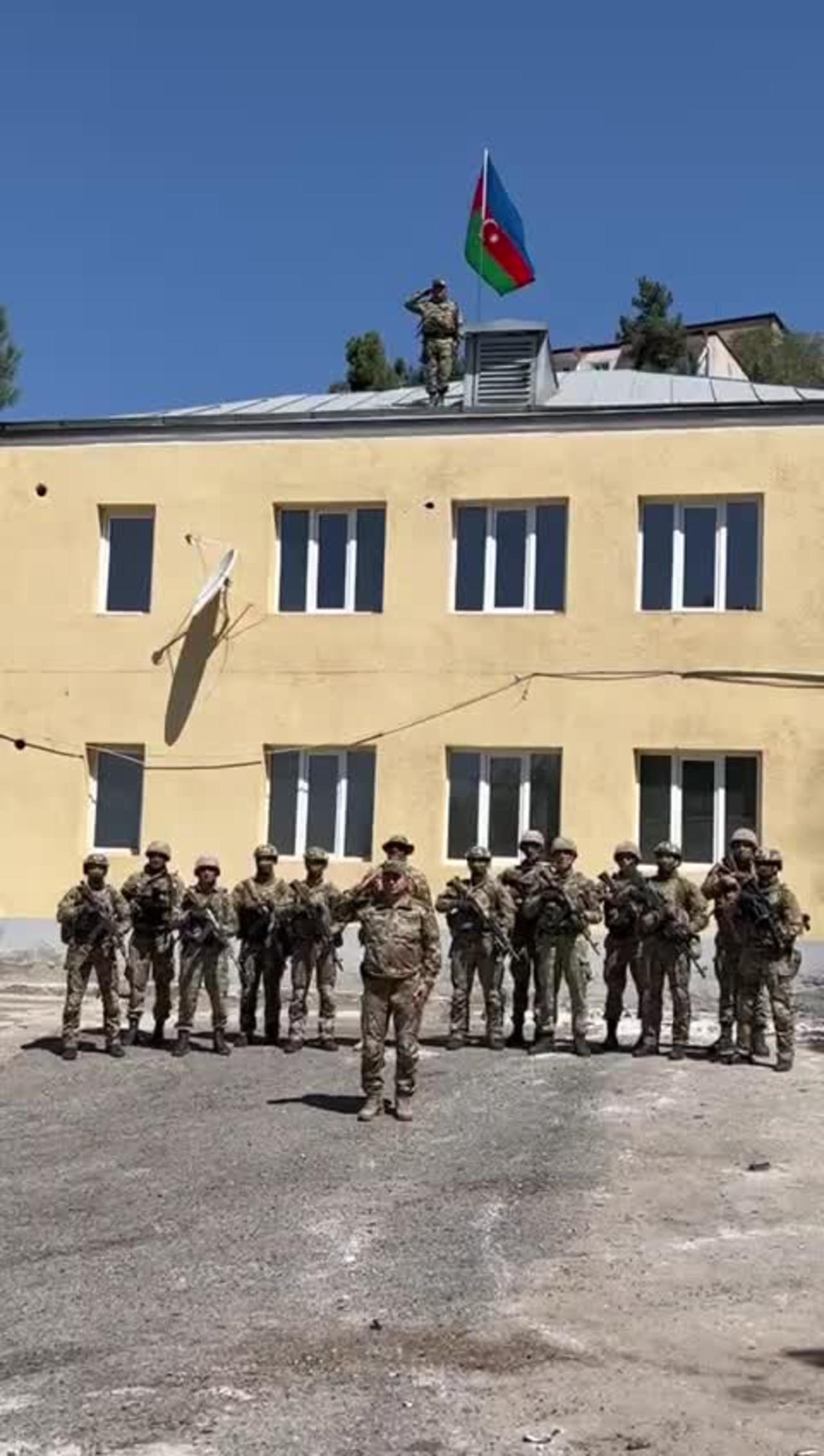 Azerbaijani forces have taken over the city of Lachin