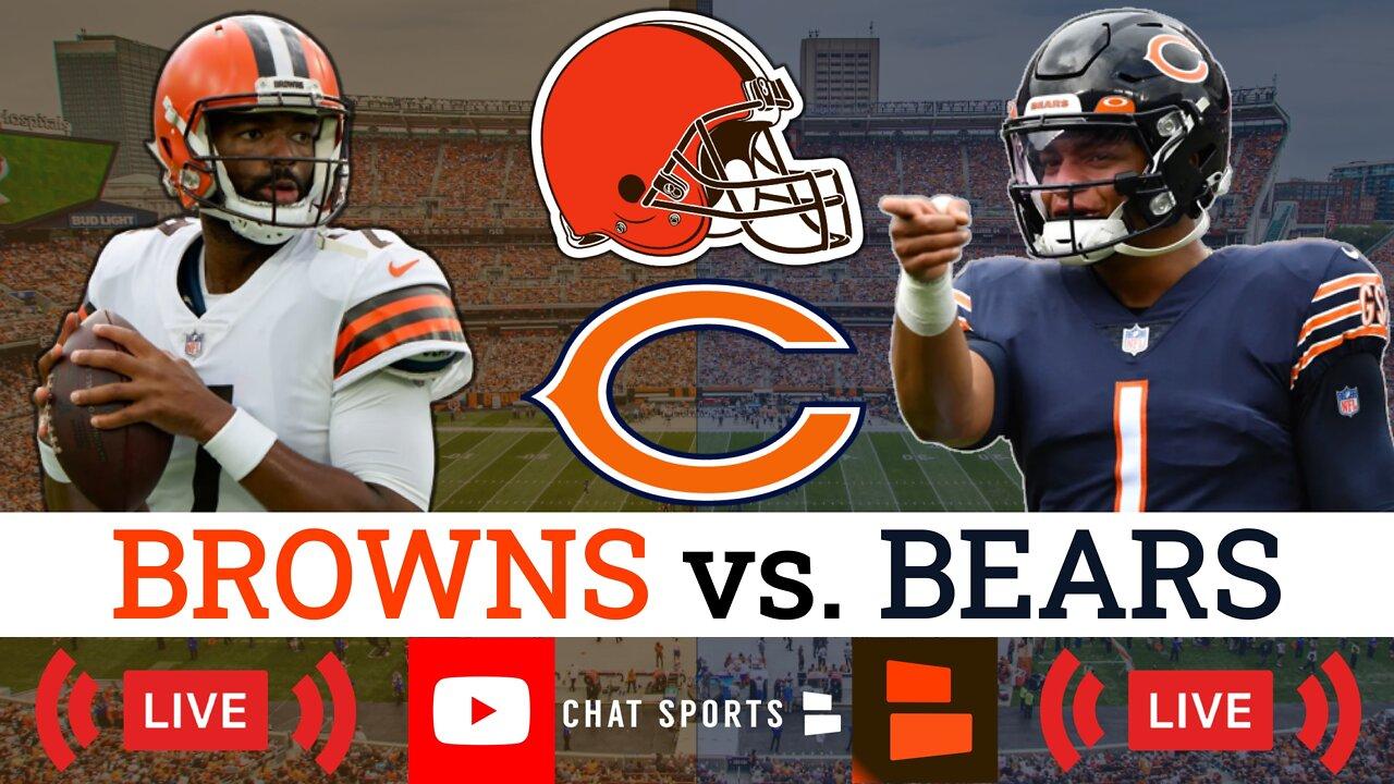 Browns vs. Bears LIVE Streaming Scoreboard, Free Play-By-Play, Highlights & Stats