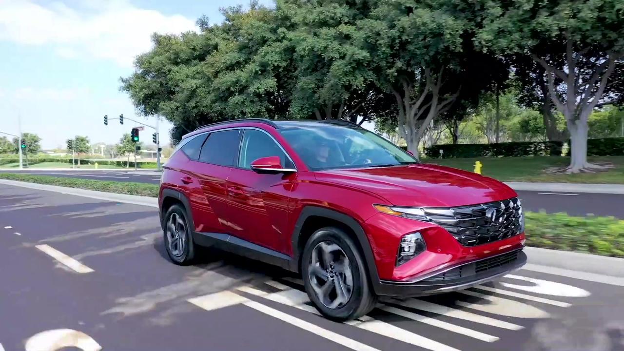 2022 Hyundai Tucson Driving Video