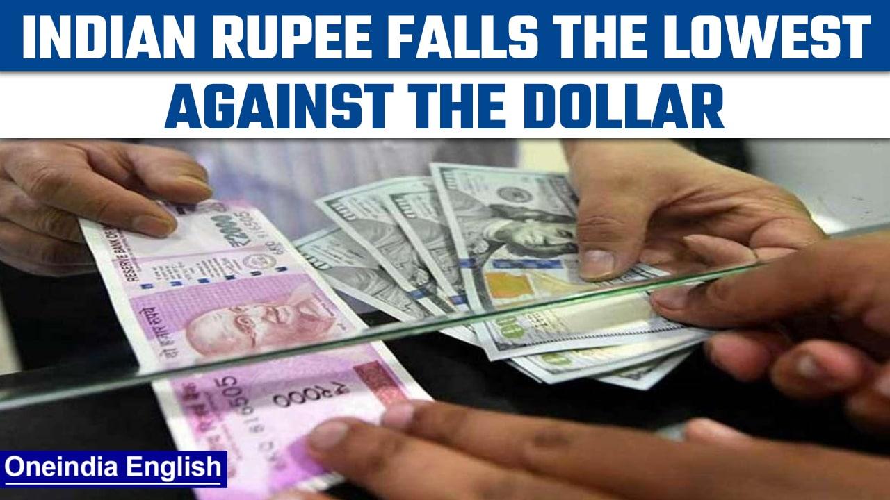 Indian rupee falls the lowest against the dollar today, reached 80.11 | Oneindia News *News