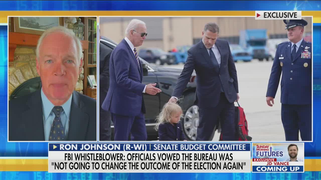 Sen. Ron Johnson rips 'politicization' of FBI over Hunter Biden laptop allegations