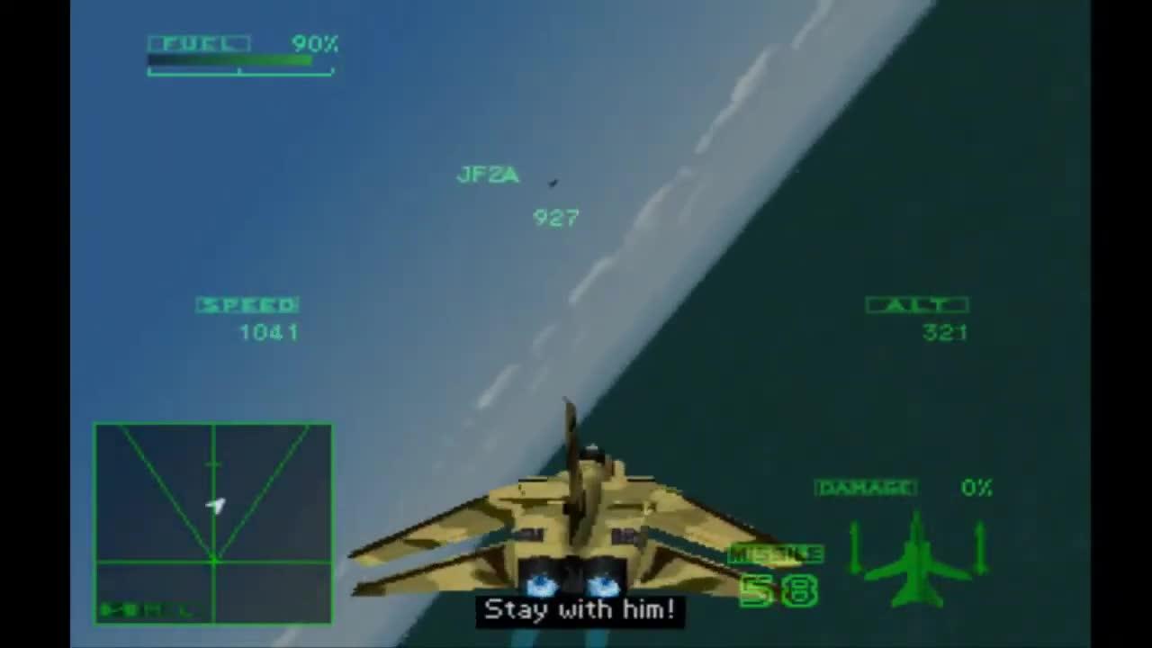 Ace Combat 2 - All Missions with the TND-F3