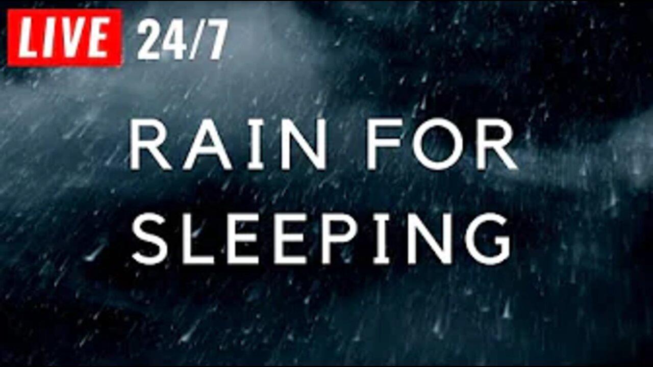 Soothing Rain Sounds for Sleep, Rain Sounds for Sleeping, Insomnia, Studying Relaxing