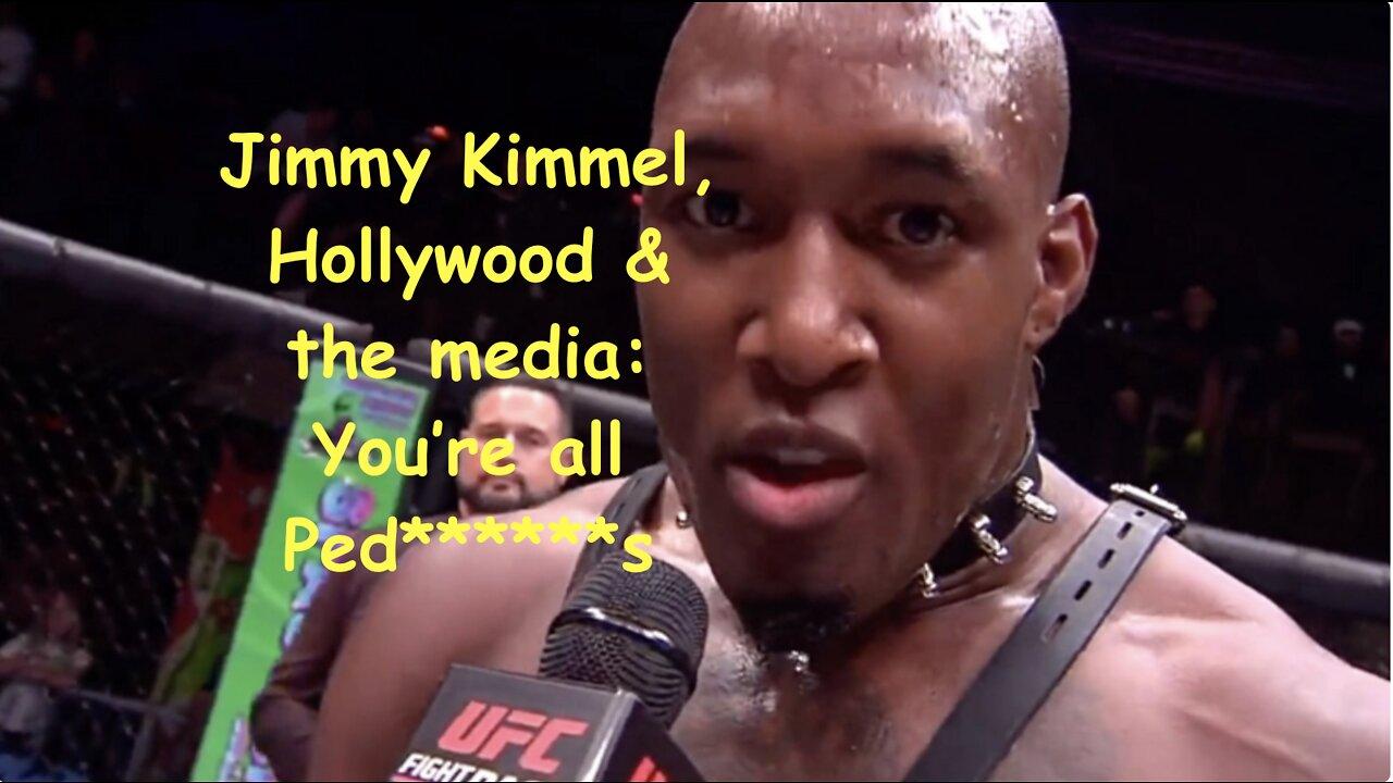 Fighter torches Kimmel, Hollywood & the media! Athletes become Truthers dooming the Woke World Order