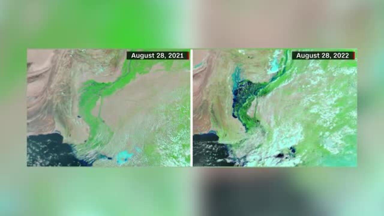 Satellite Images Show Extent of Floods