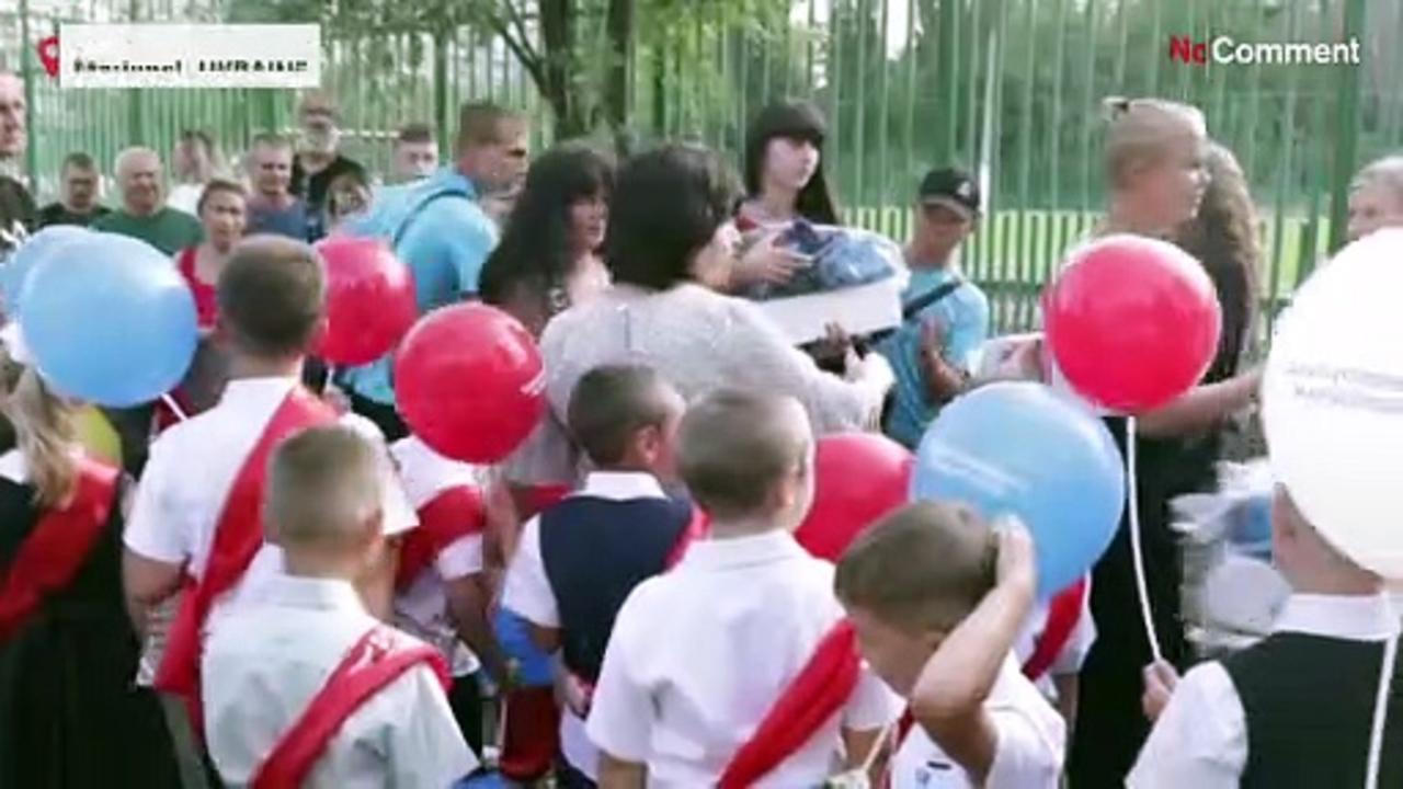 Schools reopen in Mariupol amid rebuilding