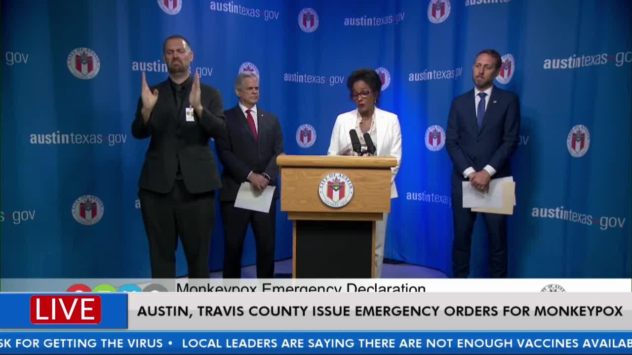Austin-Travis County leaders issue emergency orders for monkeypox
