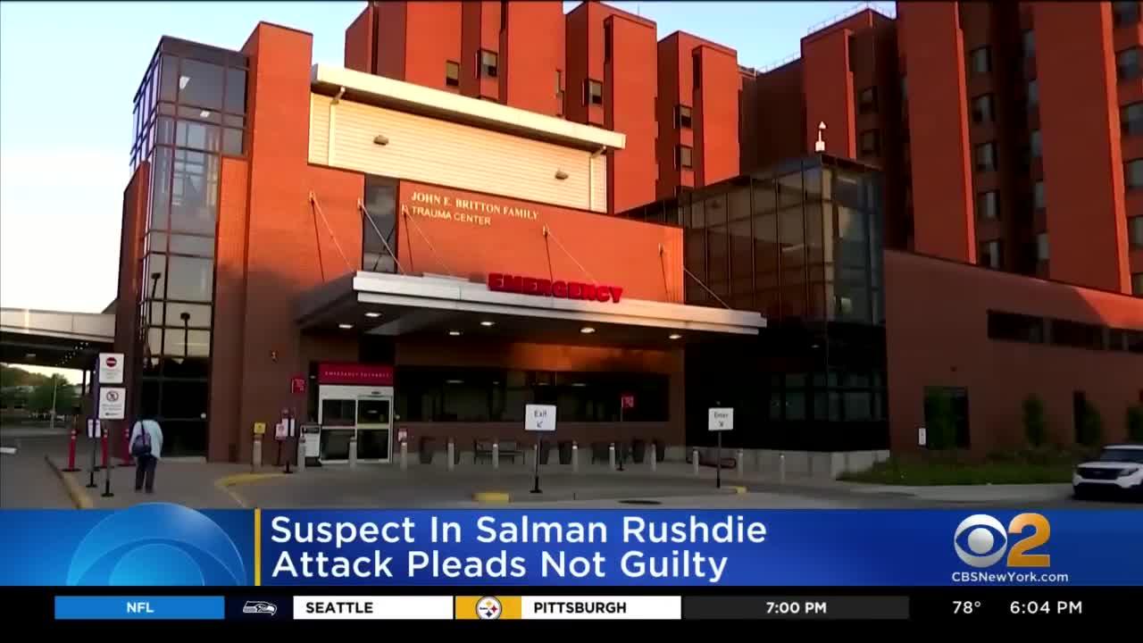 Suspect in Salman Rushdie attack pleads not guilty
