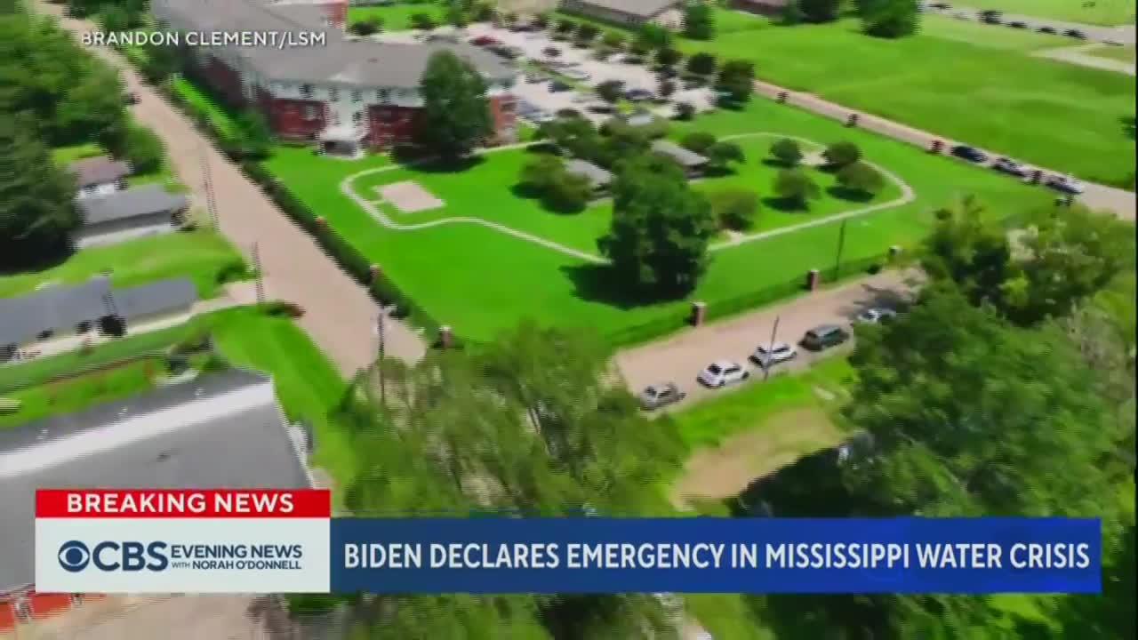Biden declares emergency in Mississippi water crisis